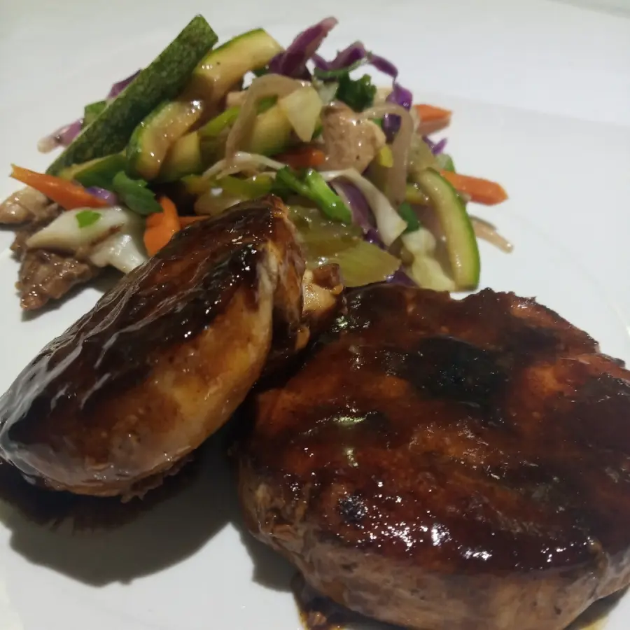 creation thumb for Medallones de pollo Teriyaki