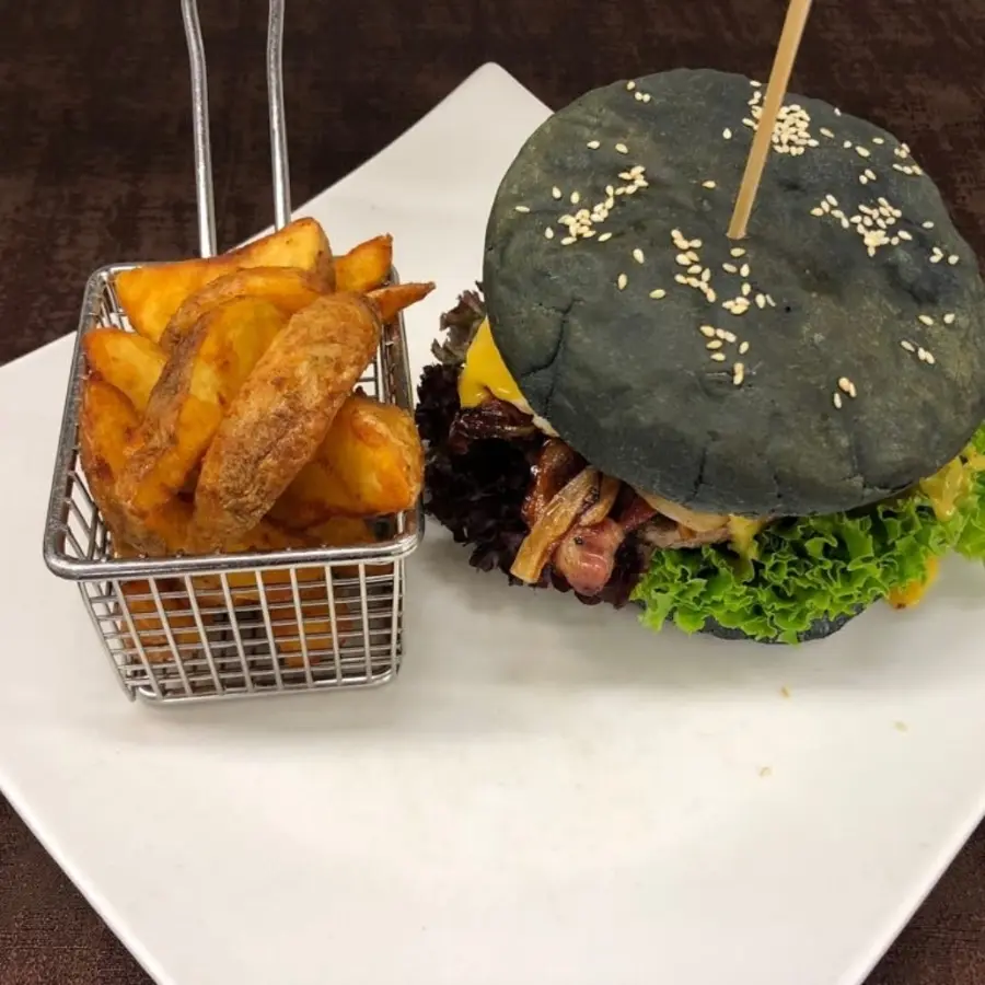 creation thumb for Black Honey mustard Burger
