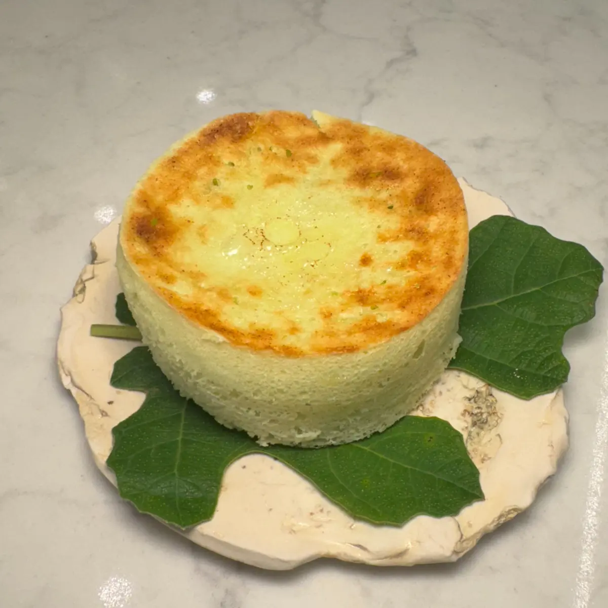 creation thumb for Gâteau éponge aux feuilles de figuier