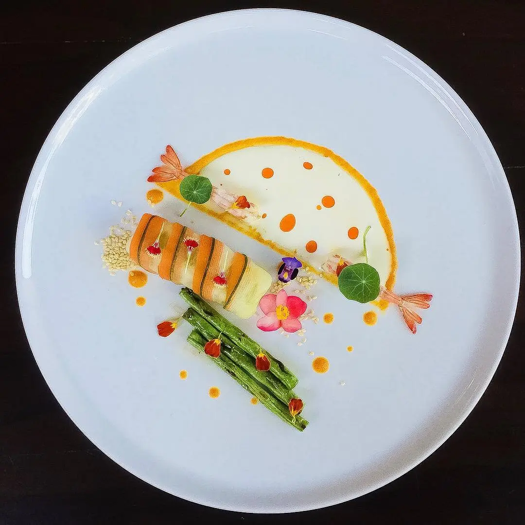 creation thumb for lobster cooked with carrots and cucumber…