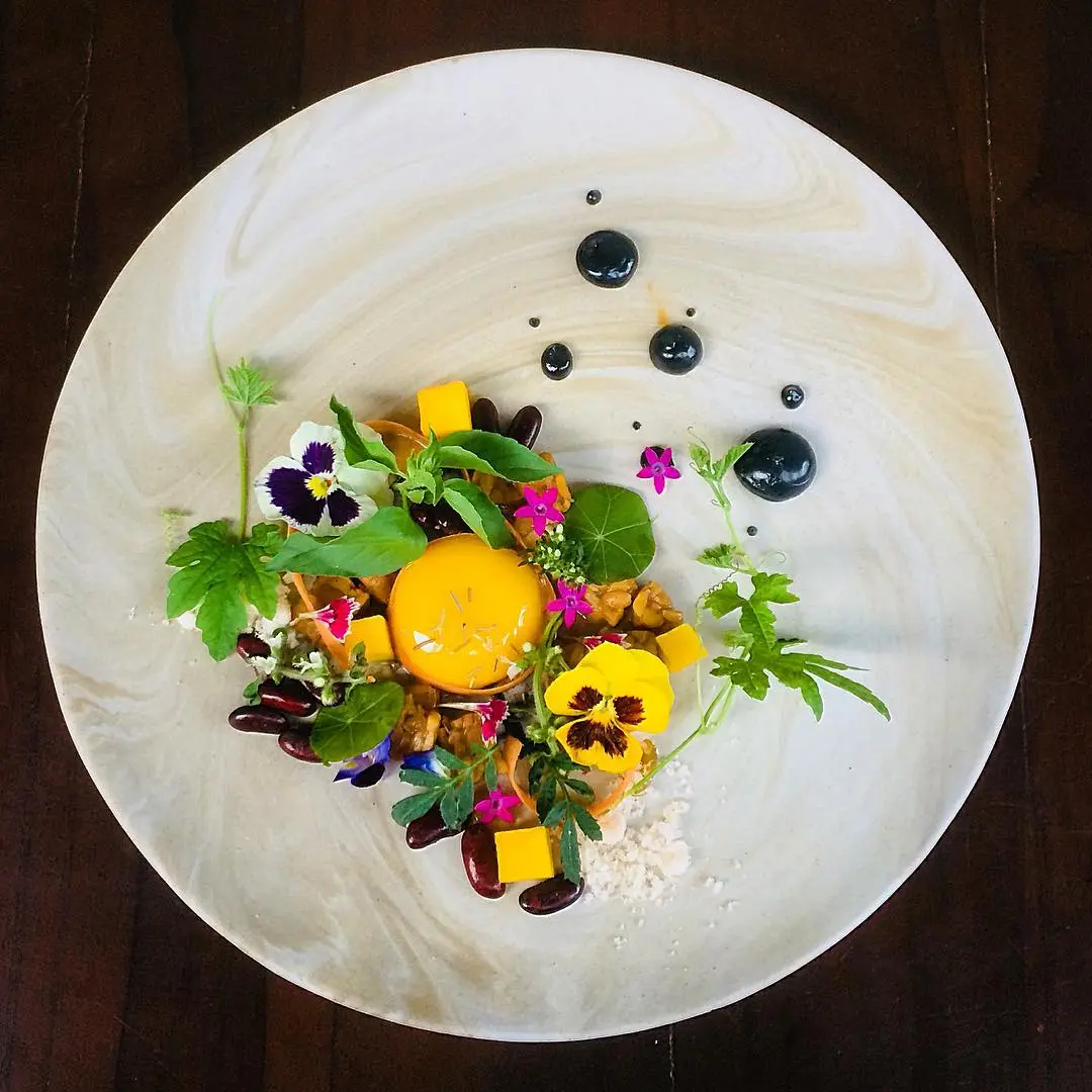 creation thumb for Salad,ada mangga,tempe bacem,kemangi dan…