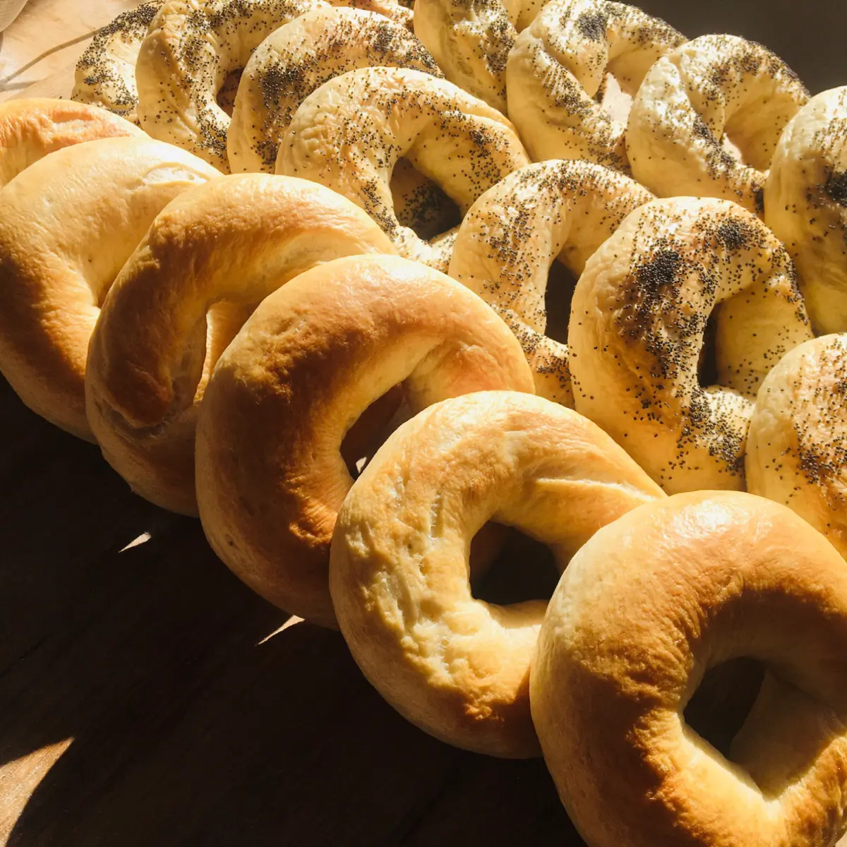 creation thumb for Simple bagel recipe