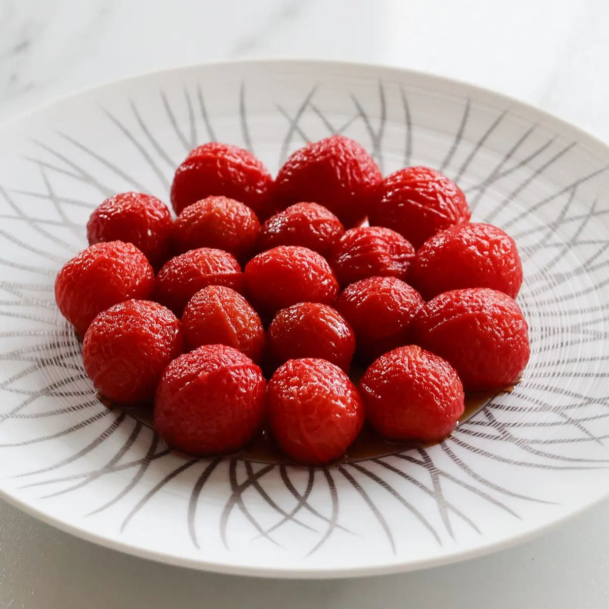 creation thumb for Pickled Cherry Tomatoes with Asian Aromatics
