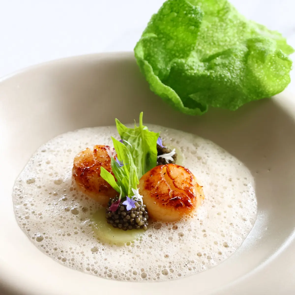 creation thumb for Coquille / Caviar / Poivre / Épinard