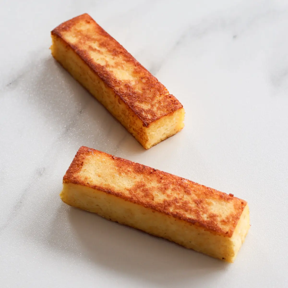 Souffléed Polenta Slices 🌽