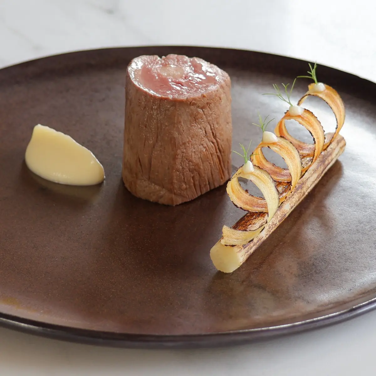 creation thumb for Filetto di vitello con salsify