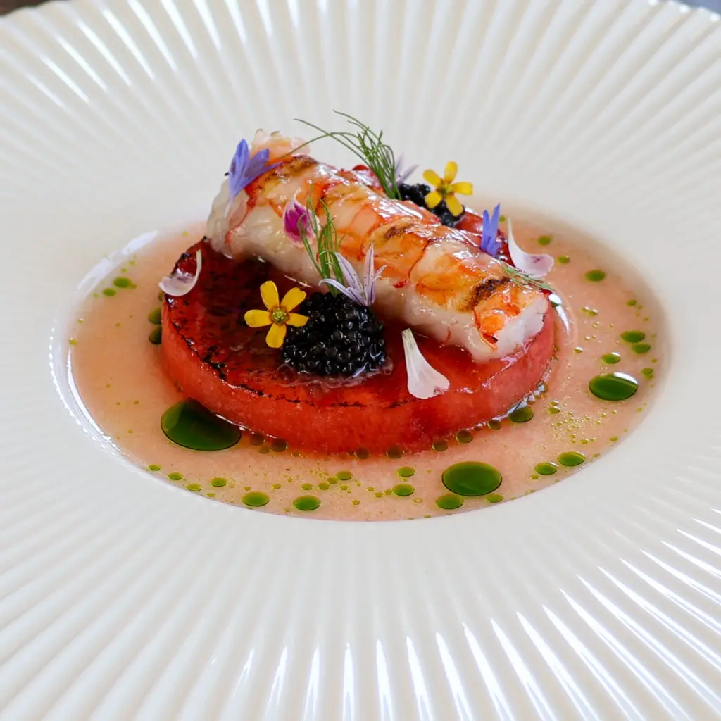 creation thumb for Gazpacho di Anguilla / Anguria / Caviale