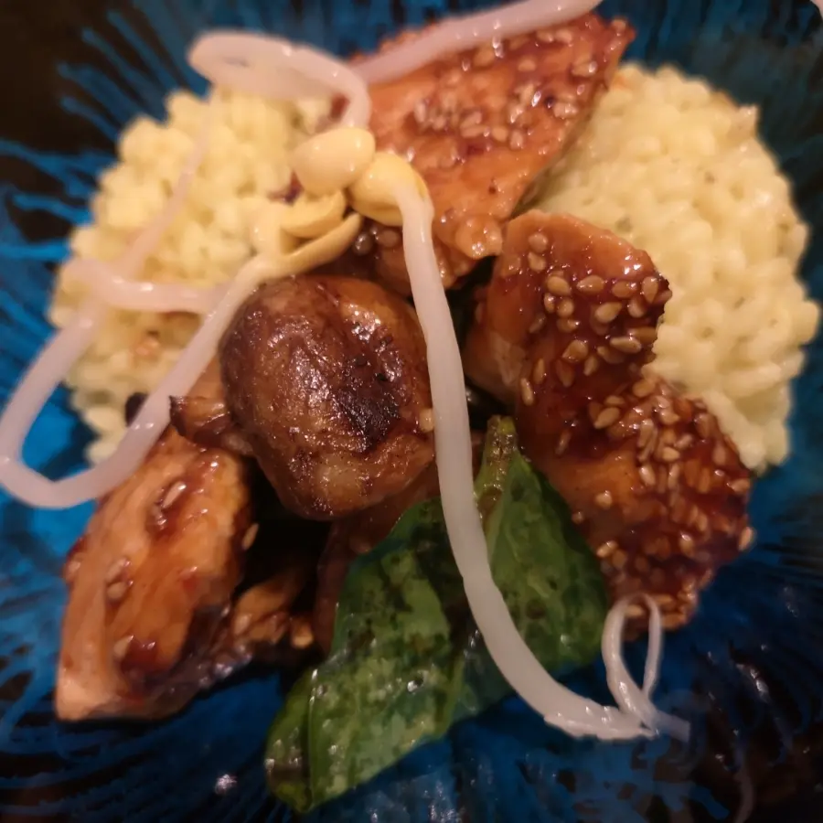 creation thumb for Asia risotto mit Huhn