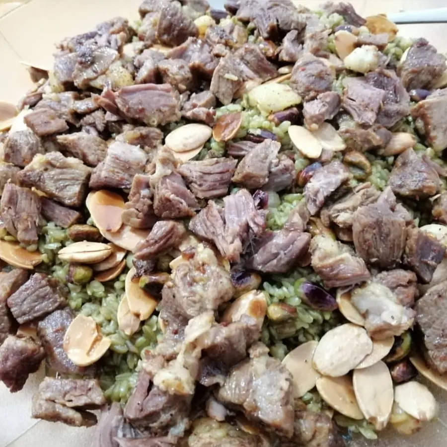 creation thumb for Frikeh with Lamb Meat