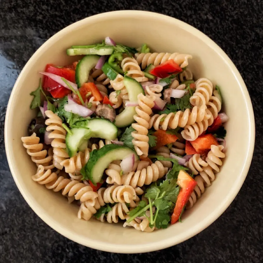 creation thumb for Spicy pasta salad