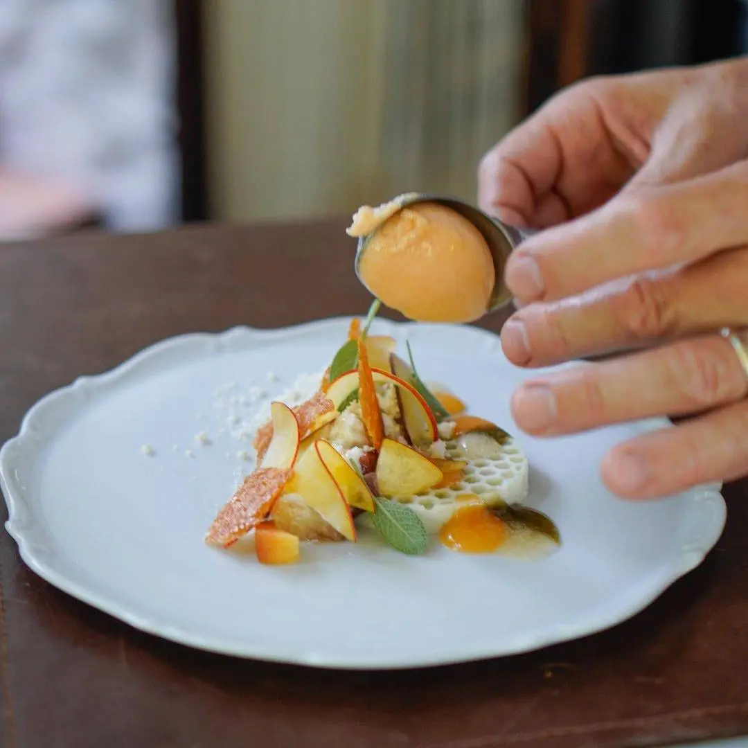 creation thumb for  Honey, Peach and Sage Yogurt