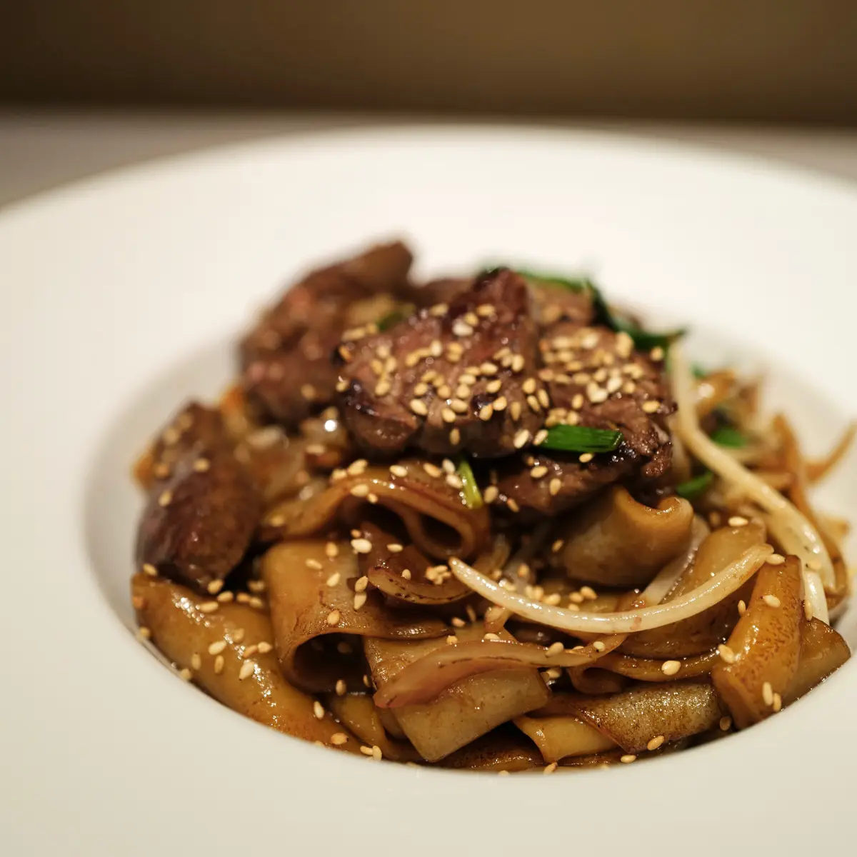 creation thumb for Beef Flat Rice Noodle