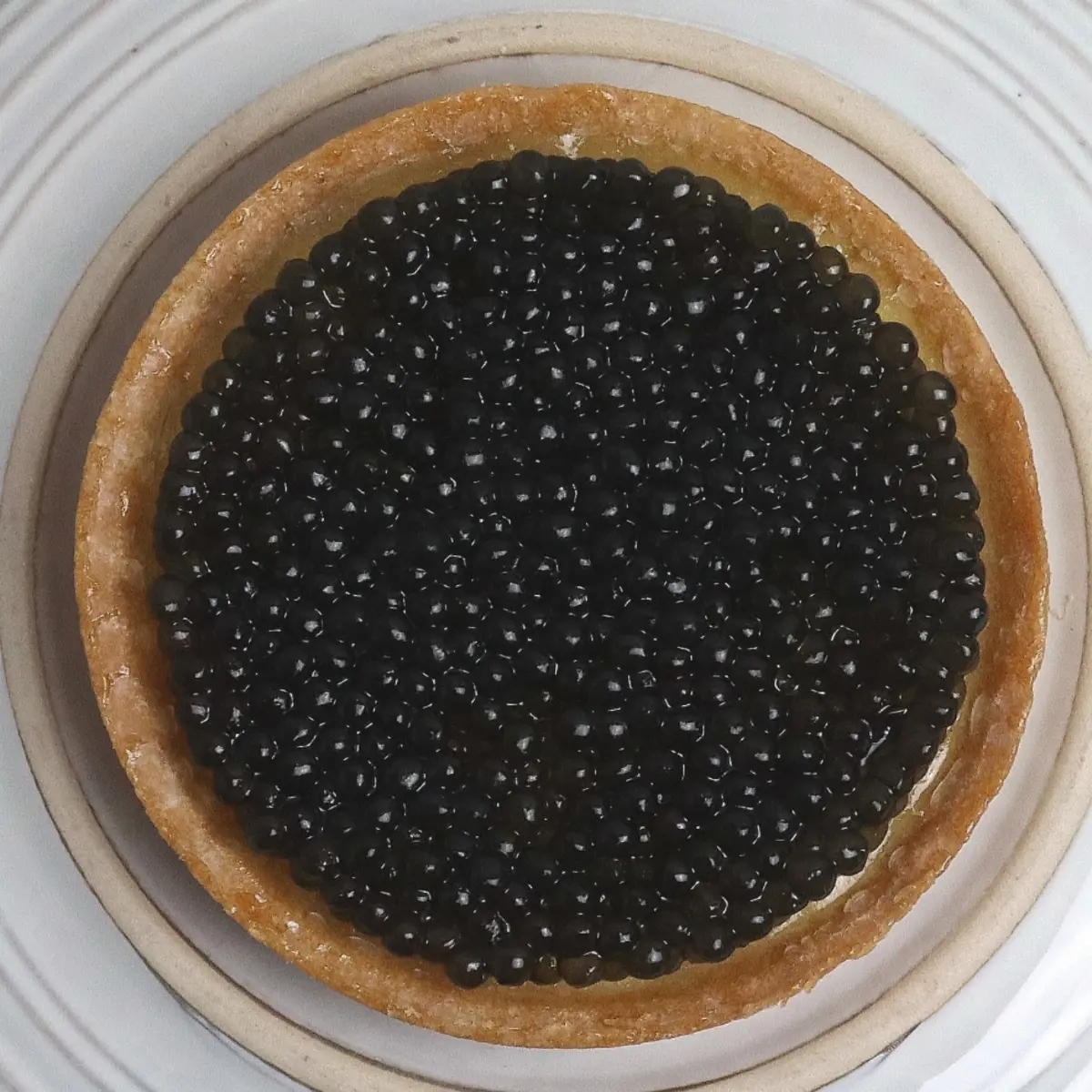 creation thumb for Tartelettes with caviar and creamy egg custard