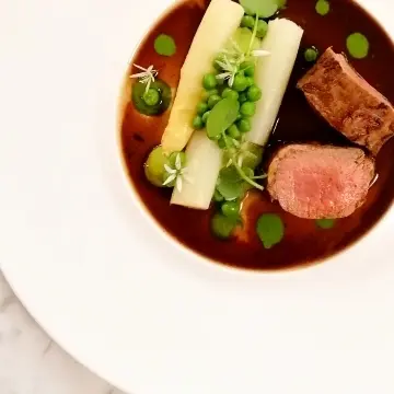 creation thumb for Lamb with aspergus