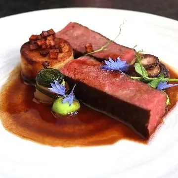 creation thumb for Wagyu A5 with celiac jus