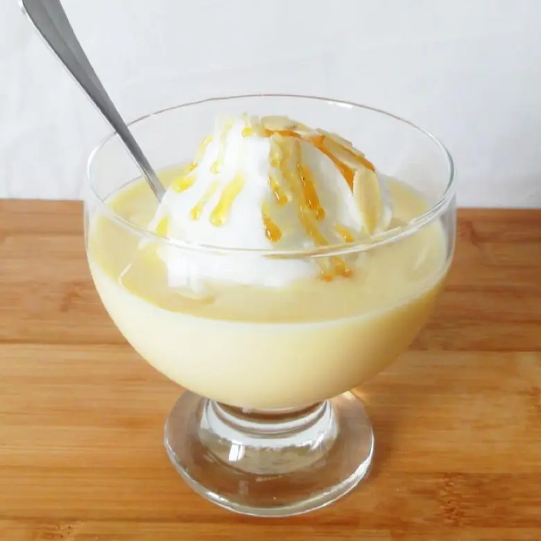 creation thumb for Crème anglaise sous-vide