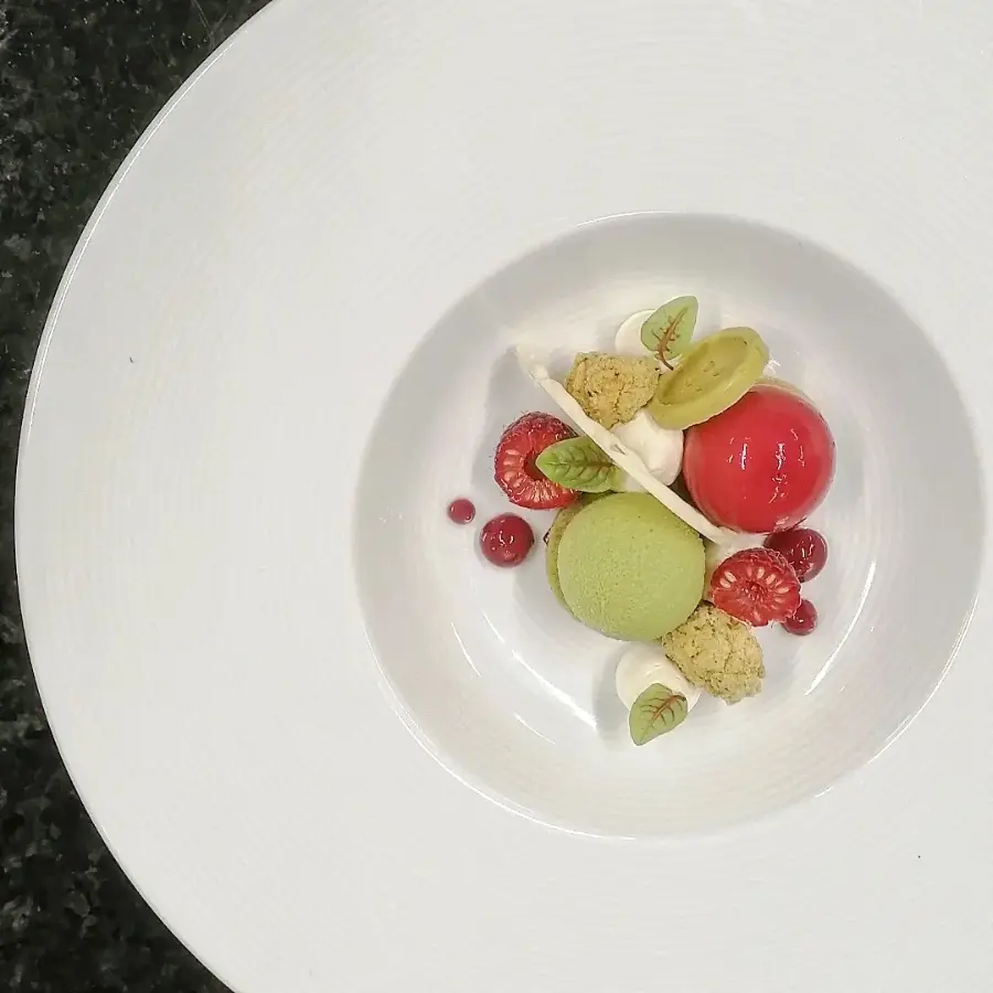 creation thumb for PISTACCHIO, WHITE CHOCOLATE, RASPBERRY 🍇🍫🥜