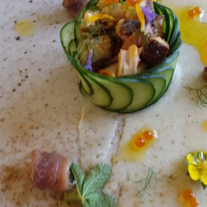 creation thumb for -Baracuda salad- Instagram.com/chef_dragan