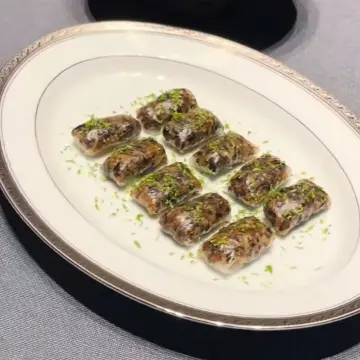 creation thumb for Involtino di frutti di mare al tartufo nero