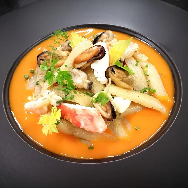 creation thumb for Gnocchi, seafood and tomato