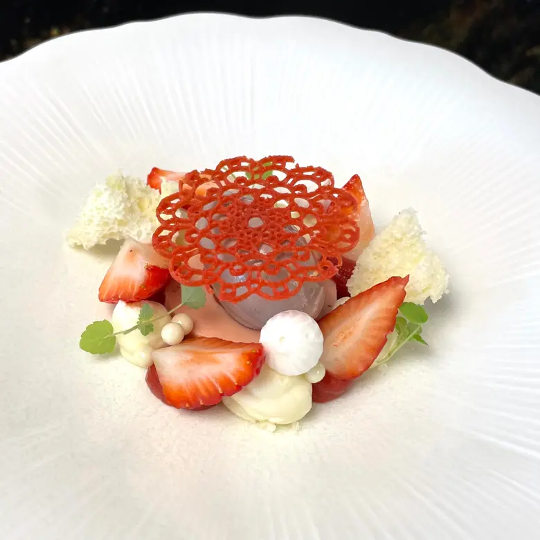 creation thumb for Strawberry Chocolate Cremeux (easy dessert base)