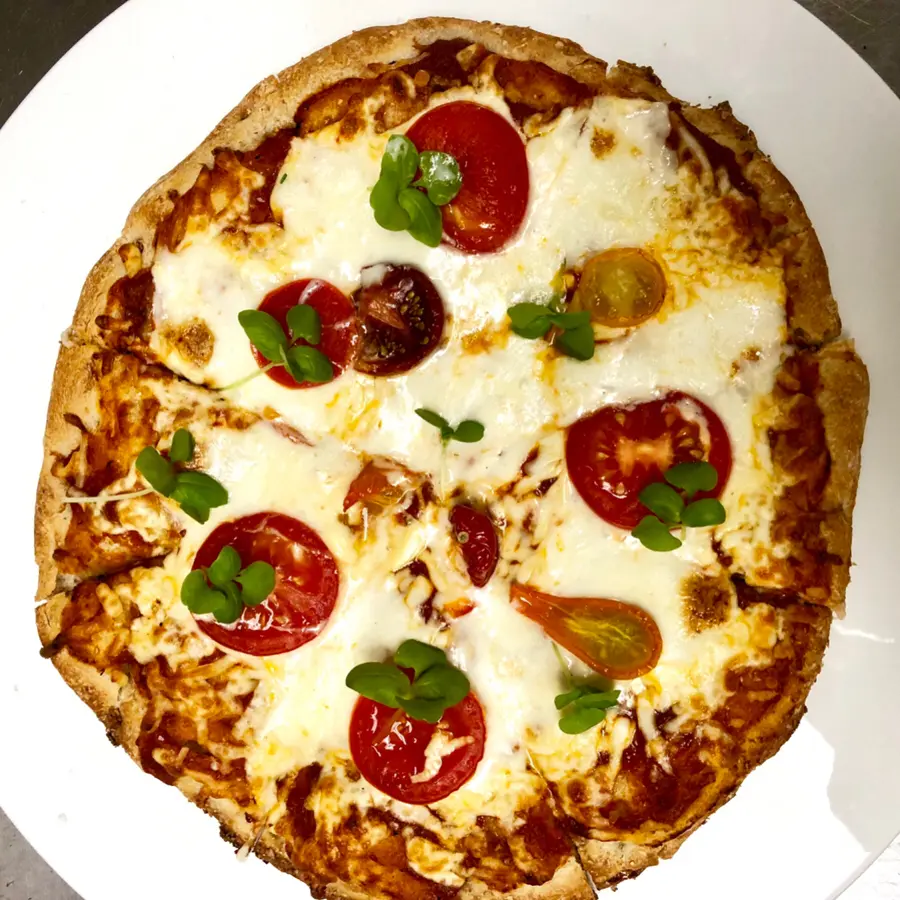 creation thumb for It’s just your average burrata magherita pizza!  No big deal