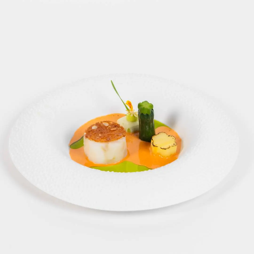 creation thumb for Halibut | Zucchini | Potato | Chimichurri
