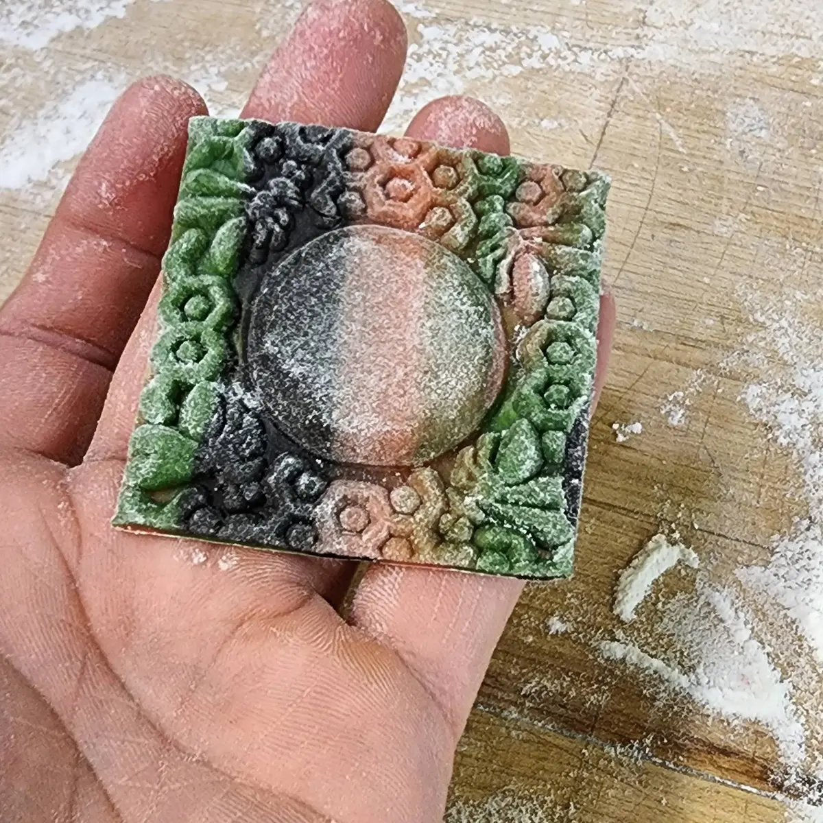 creation thumb for Three-colored ravioli dough