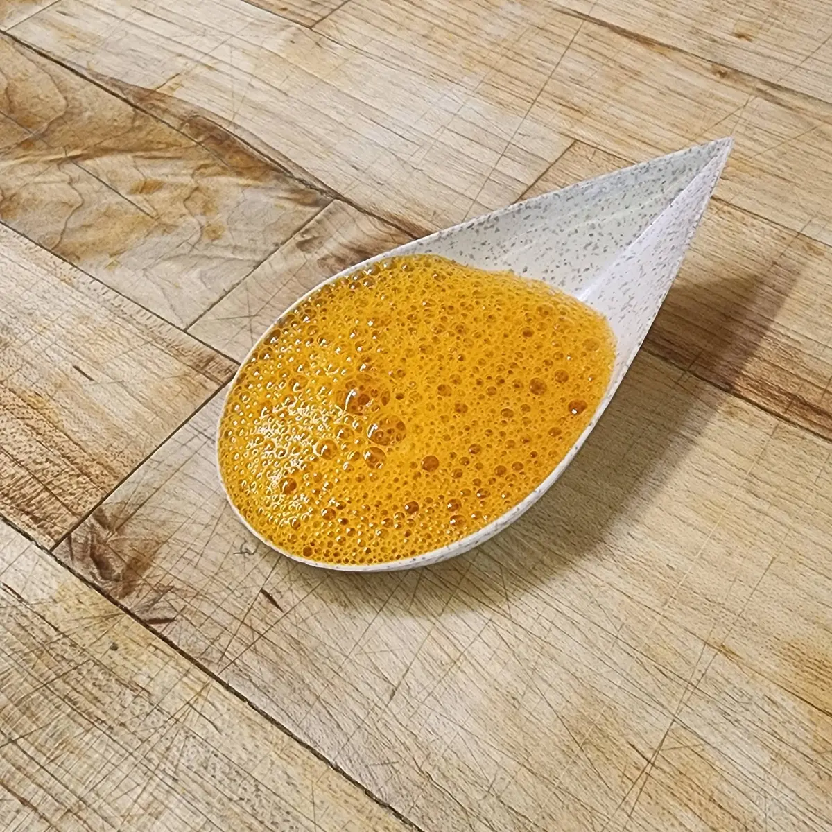 creation thumb for Carrot & chipotle foam
