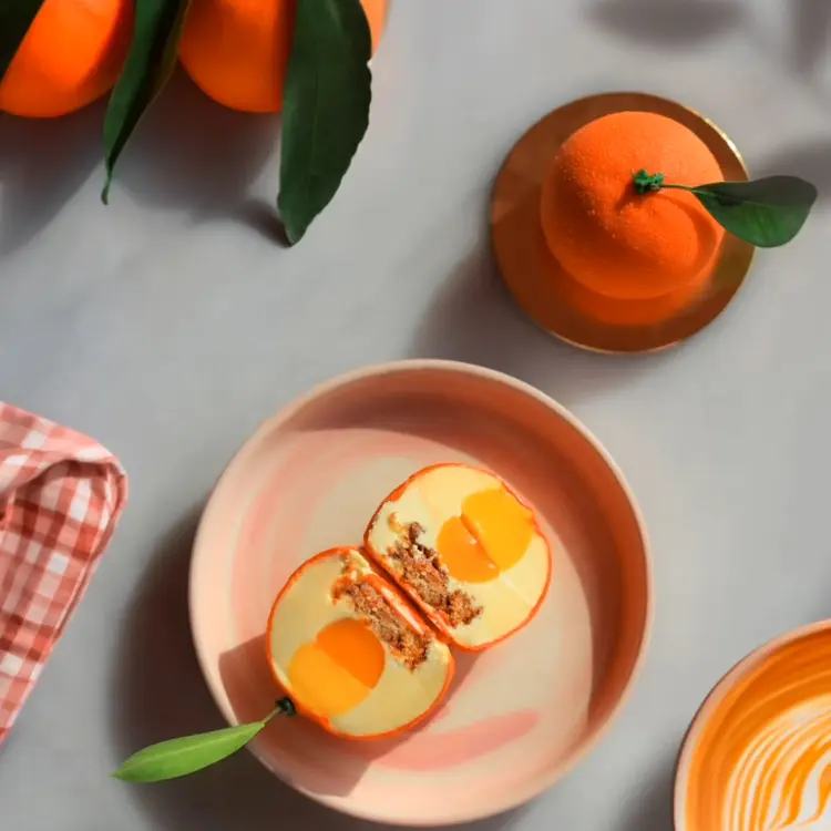 creation thumb for Mandarin cheesecake