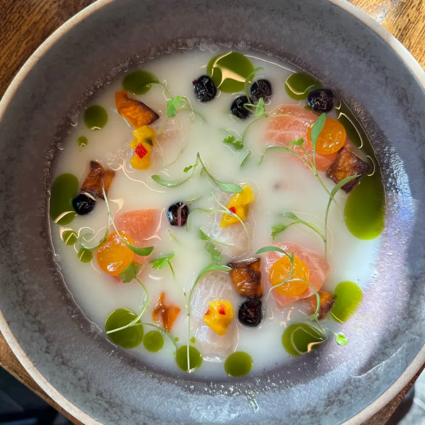 creation thumb for Salmon and Yellowtail ceviche