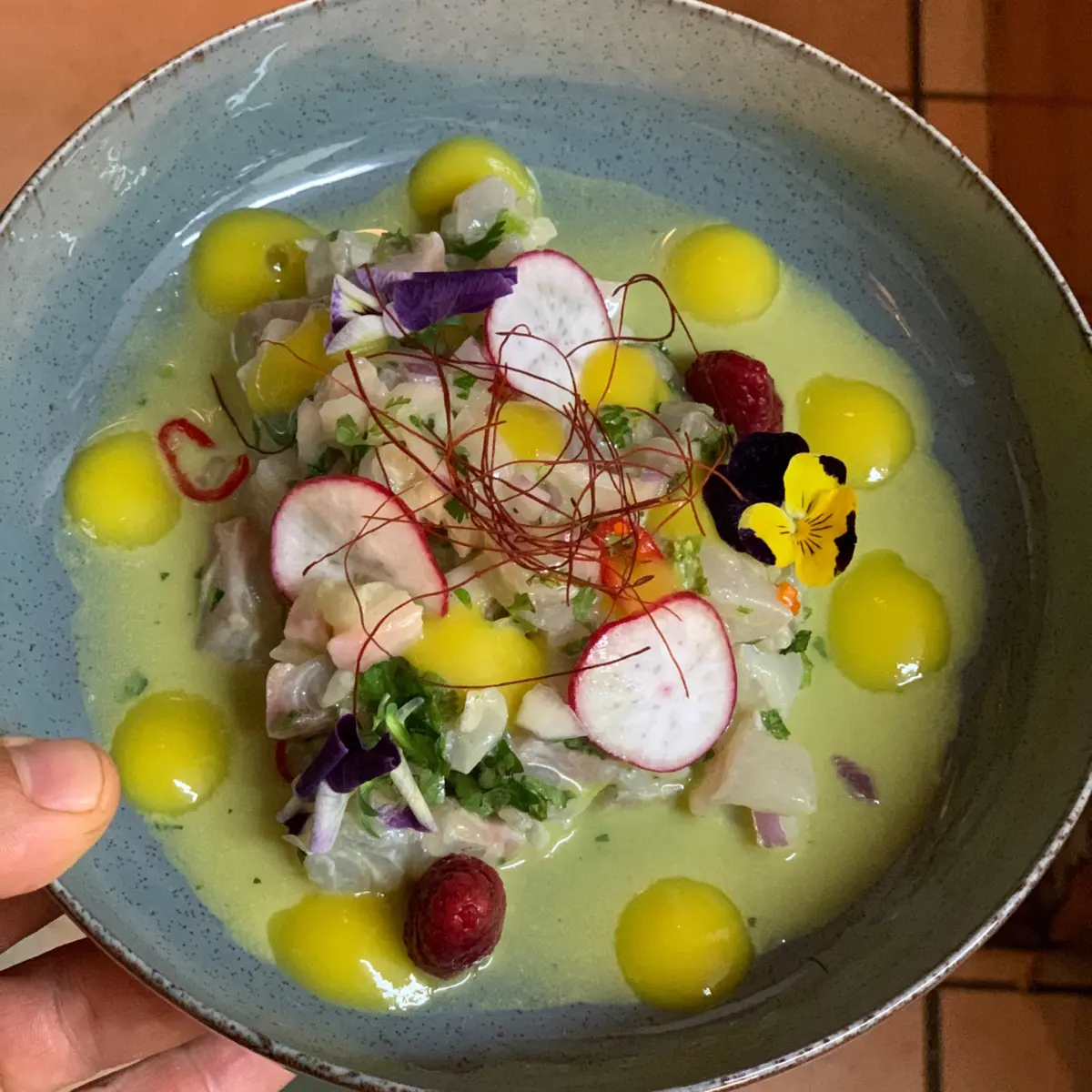 creation thumb for Ceviche de corvina