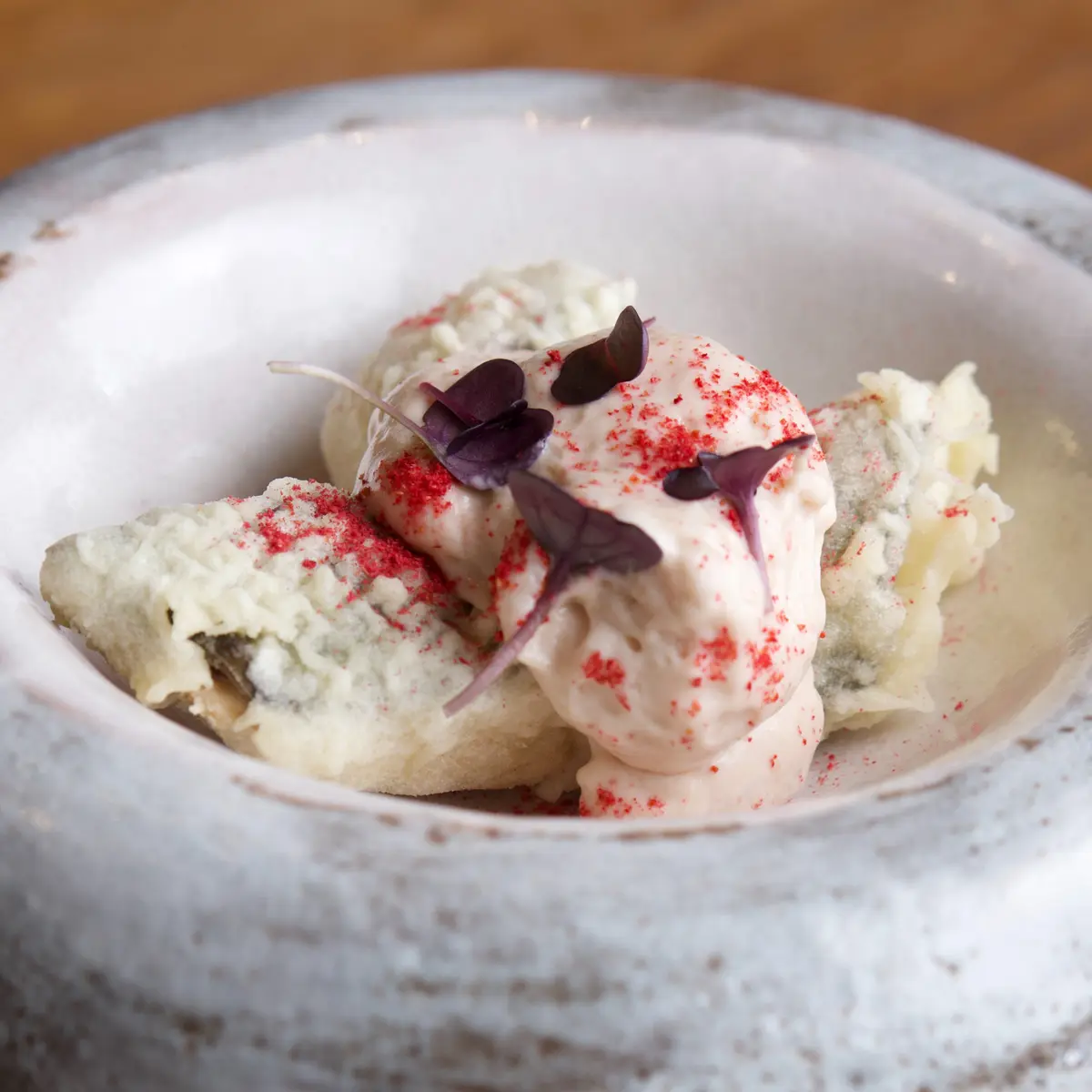 creation thumb for Rice Base Béarnaise Foam