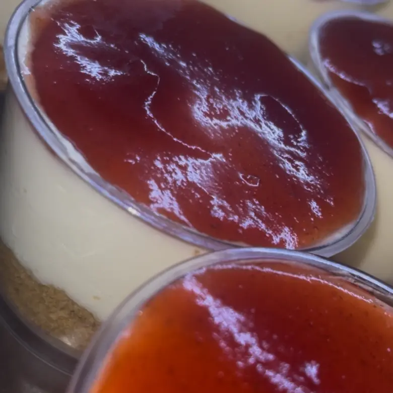 creation thumb for Coupe de Cheesecake aux Fraises