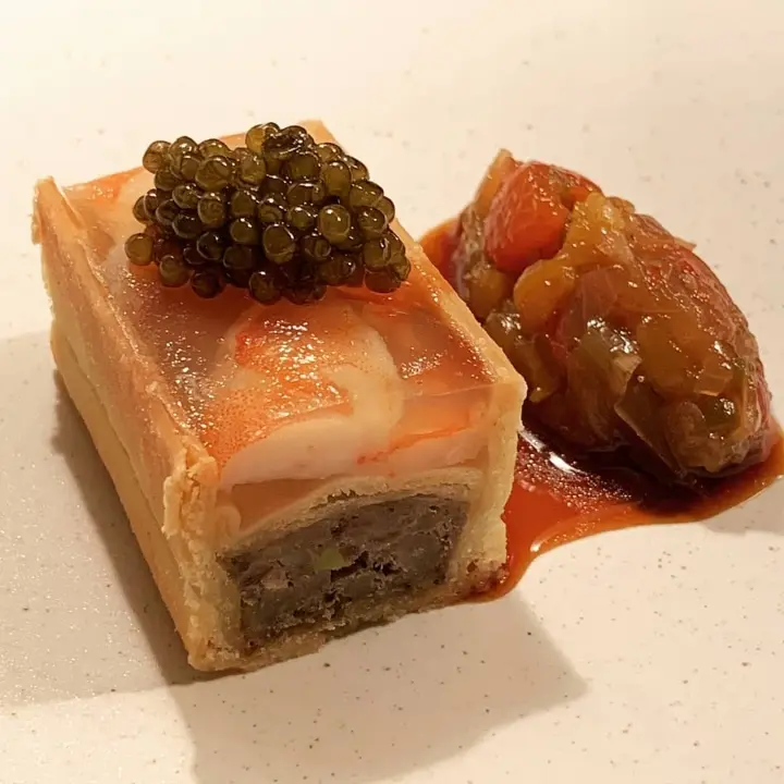 creation thumb for #sevrugacaviar #beef #shrimp #appel #napevelleysauce