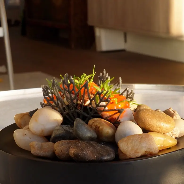 creation thumb for Bassa Fish Taco with Caviar & Truffle Tuile