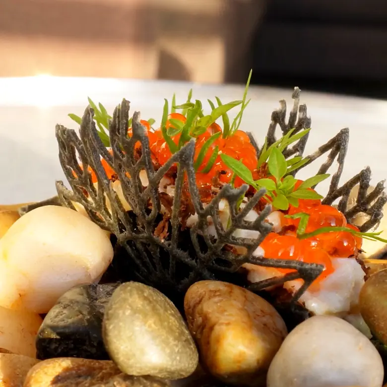 creation thumb for Truffle & Charcoal Taco Shell (Tuile)