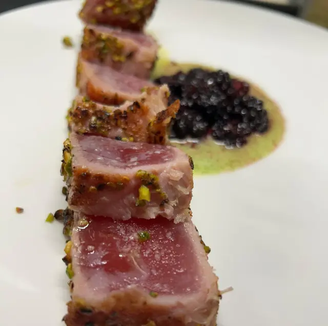 creation thumb for Tuna in Pistachio Crust