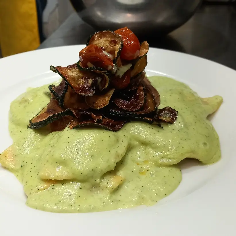 creation thumb for Ravioli mit Zucchinisauce