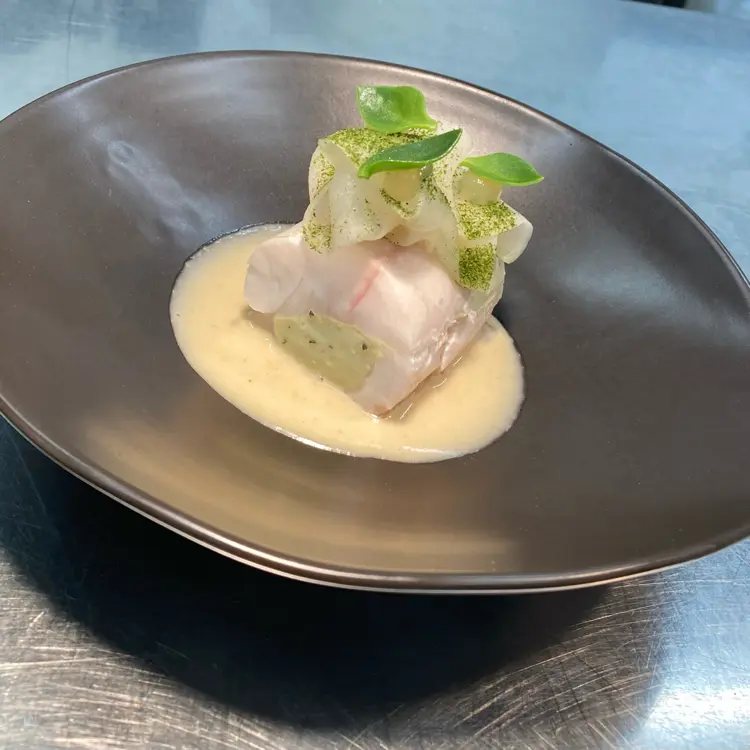 creation thumb for Cod roll with citrus, herb & fish mousse