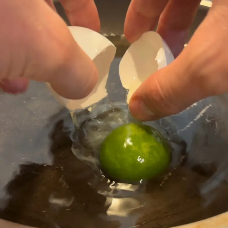 creation thumb for Spherification of Parsley & Garlic 🌿🧄