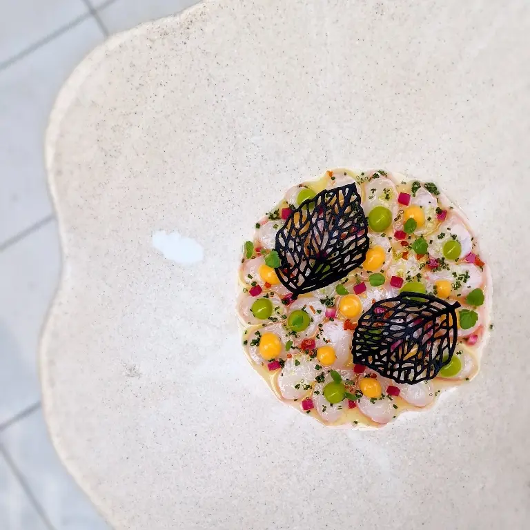 creation thumb for Langoustine Carpaccio