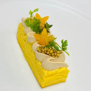 creation thumb for Pumpkin flan with cashew cream 🎃