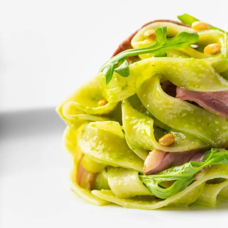 creation thumb for Tagliatelle Duck and Pesto