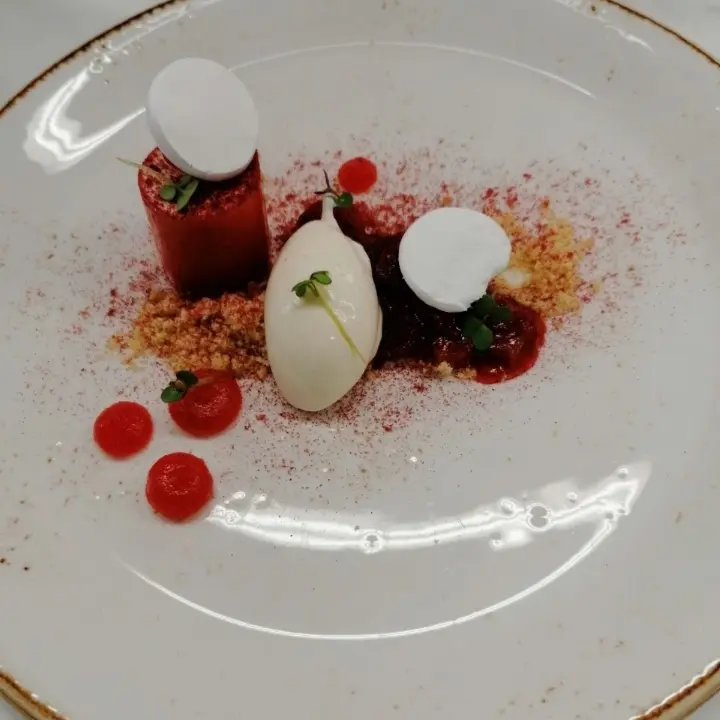 creation thumb for Sour cream/rhubarb
