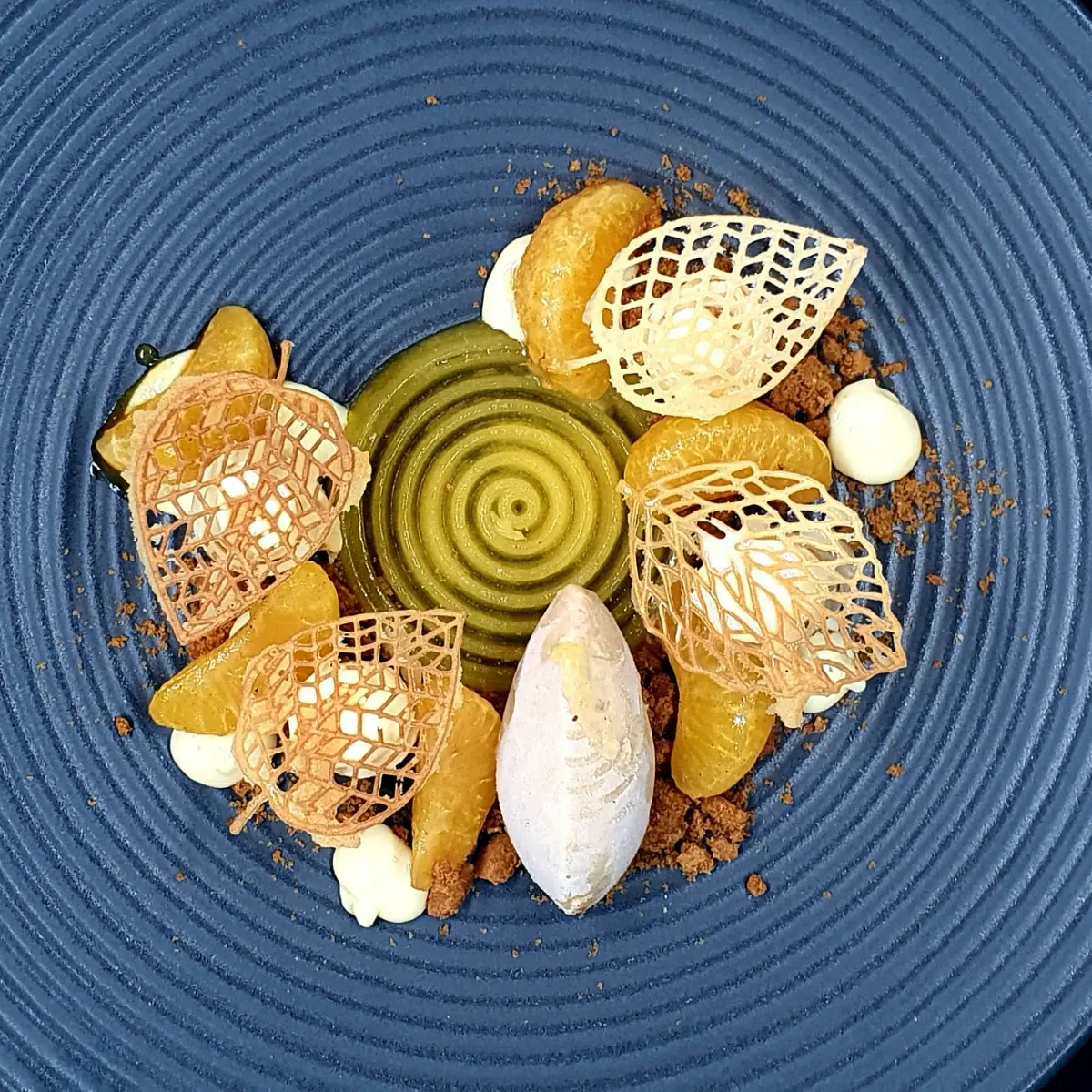 creation thumb for Mandarin / spéculoos and crepe