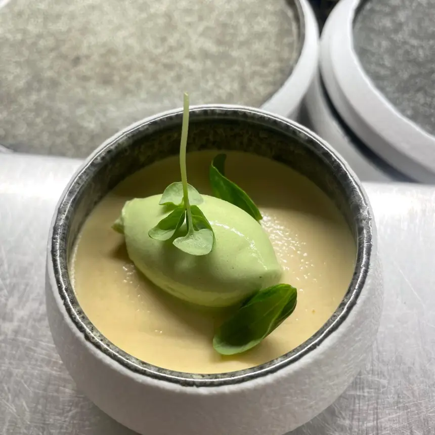 creation thumb for Tomaten-Ingwer Royal, Zitronenvervene Sorbet