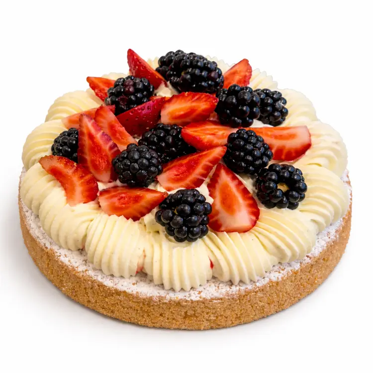 creation thumb for Breton Tart with berries and mascarpone cream 🍰