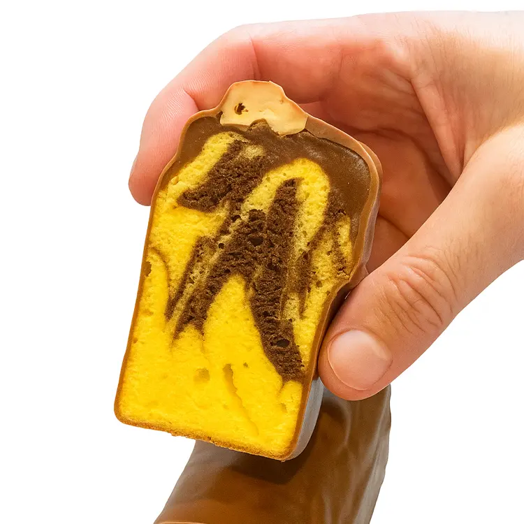 creation thumb for Marbled Cake with caramel and walnuts 🍯