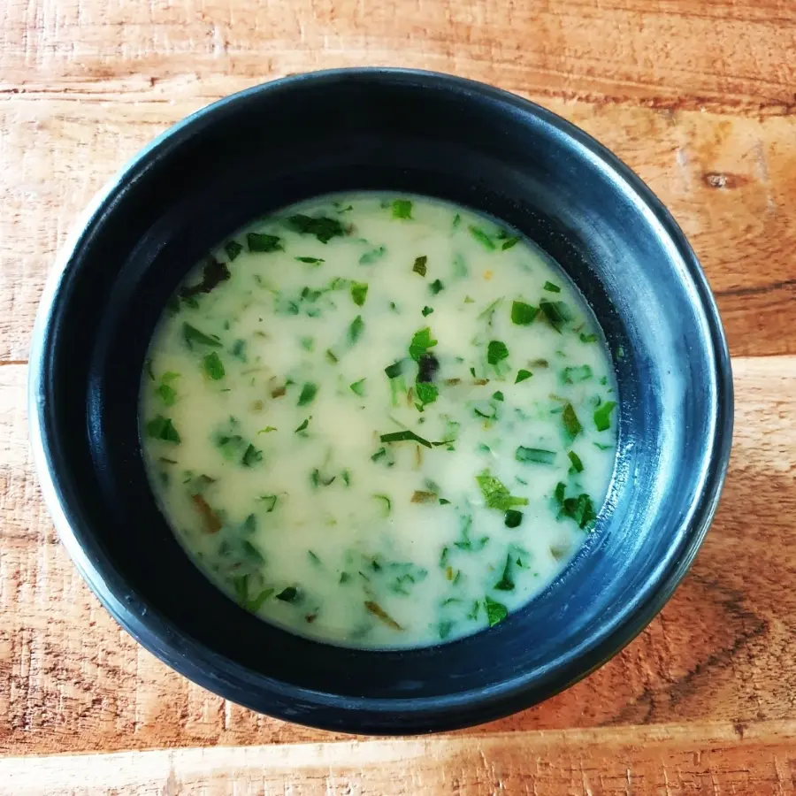 creation thumb for Wildkräuter suppe...